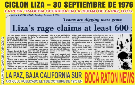 CICLON LIZA 1976 PUBLICADO EN EL BOCA RATON NEWS